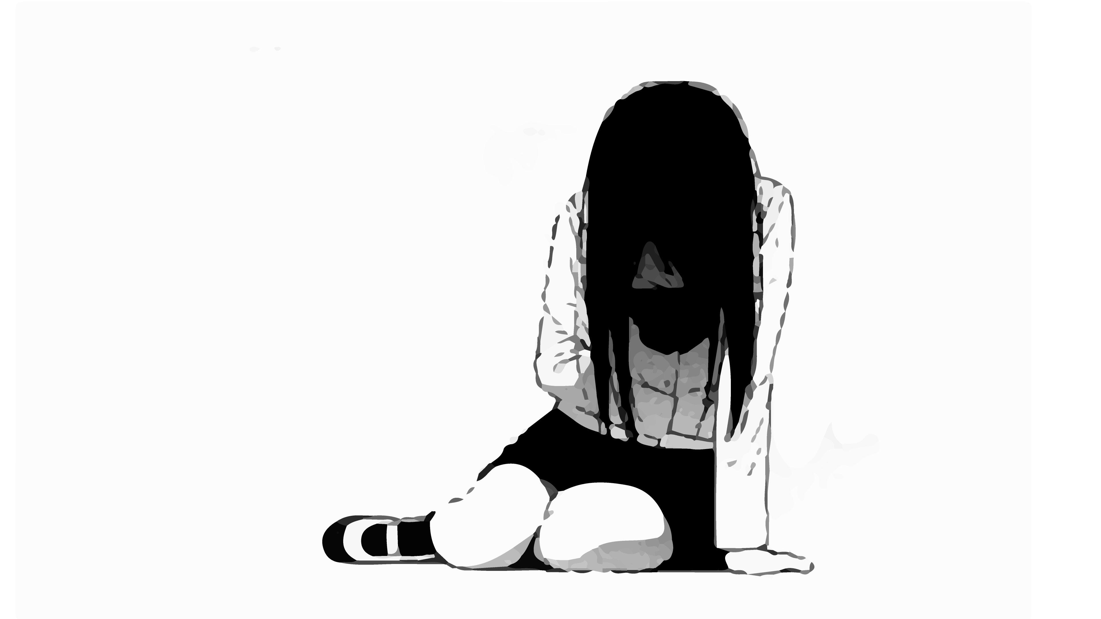 Anime Sad Drawings Wallpapers