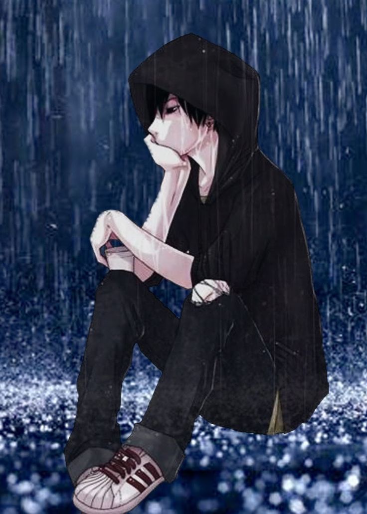 Anime Sad Rain Wallpapers