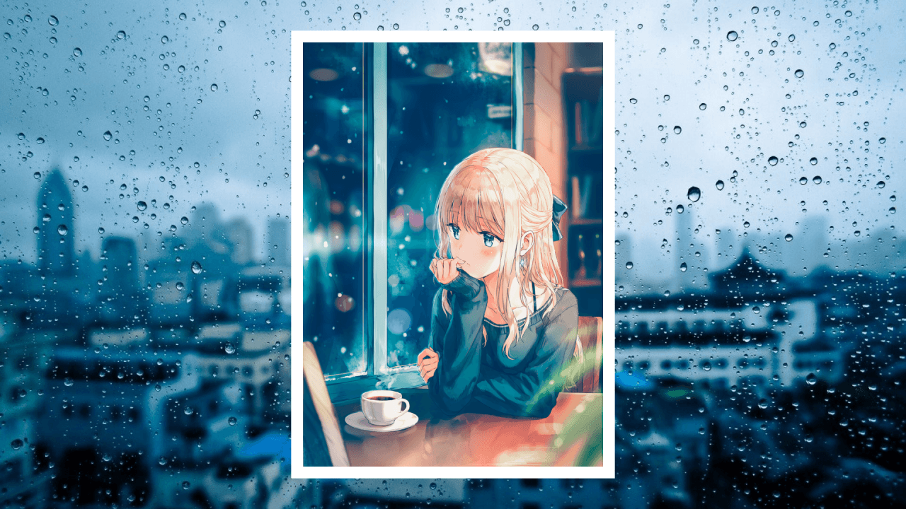 Anime Sad Rain Wallpapers