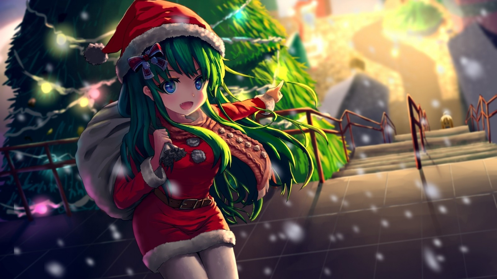 Anime Santa Wallpapers