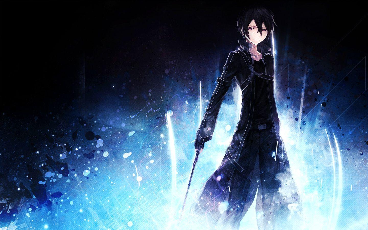 Anime Sao Kirito Dark Wallpapers