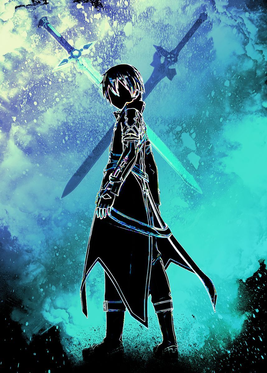 Anime Sao Kirito Dark Wallpapers