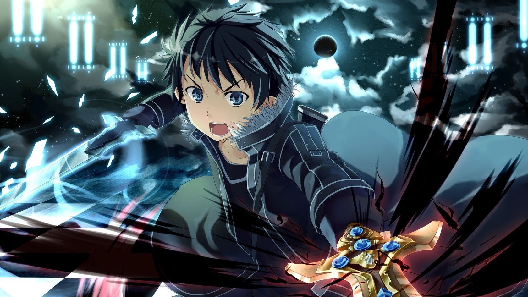 Anime Sao Kirito Dark Wallpapers