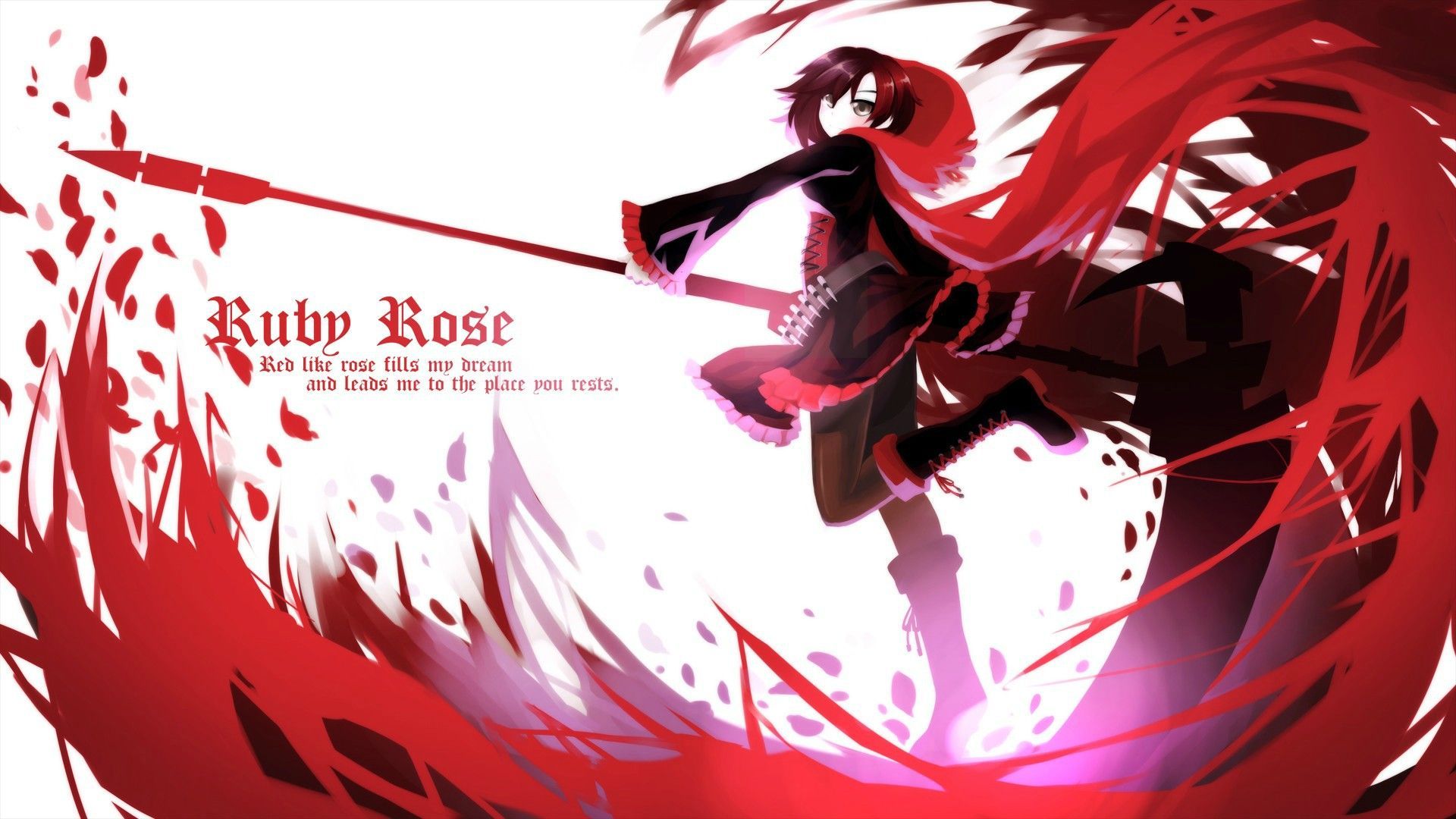 Anime Scythe Girl 2560X1440 Wallpapers