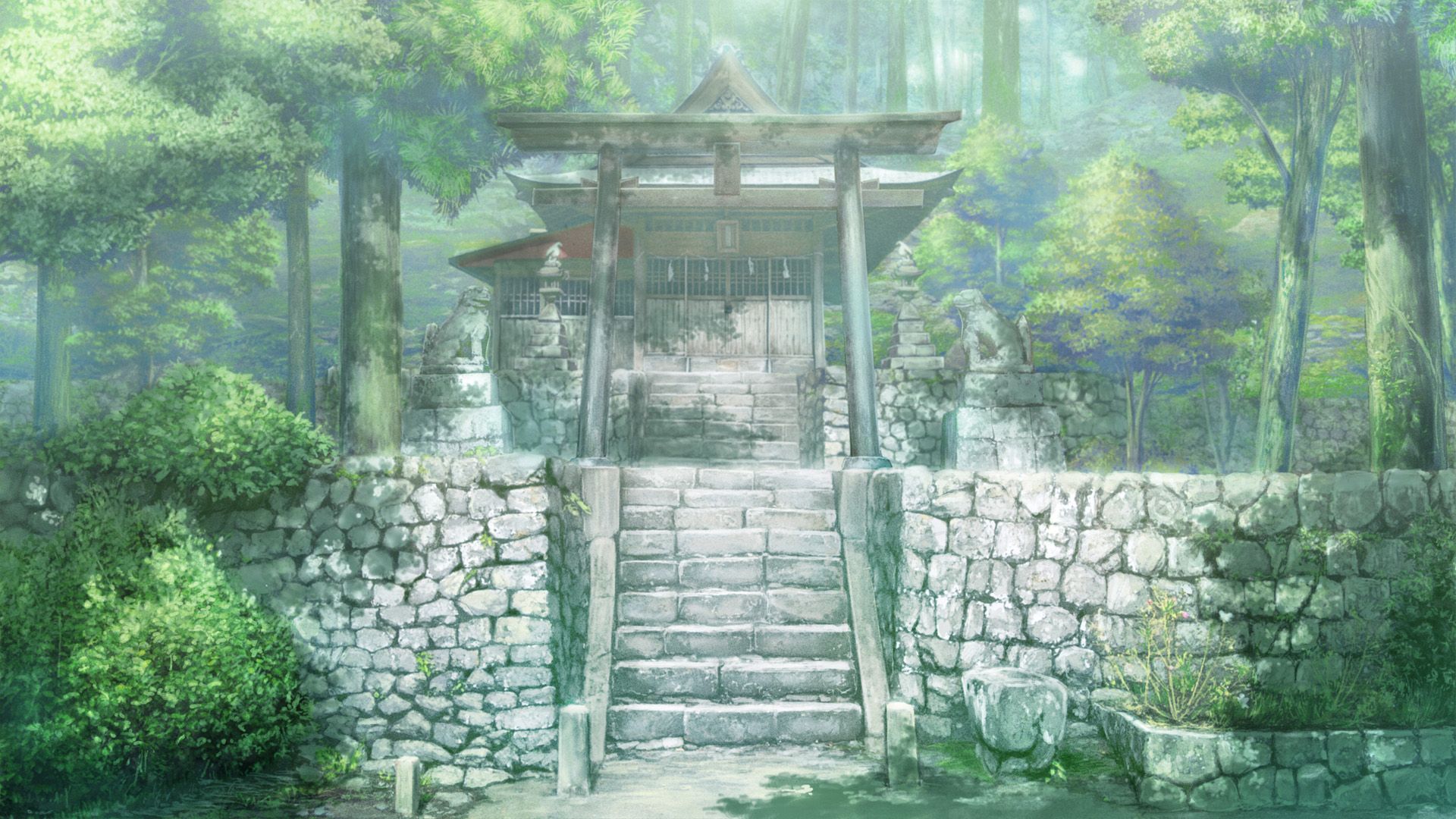 Anime Shrine Wallpapers