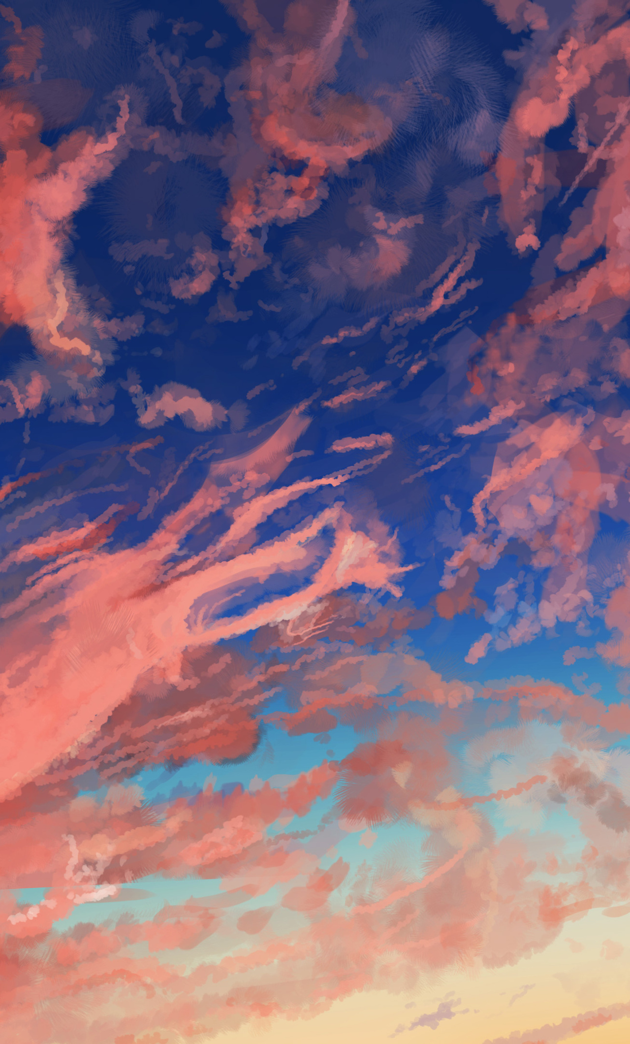 Anime Sky Iphone Wallpapers