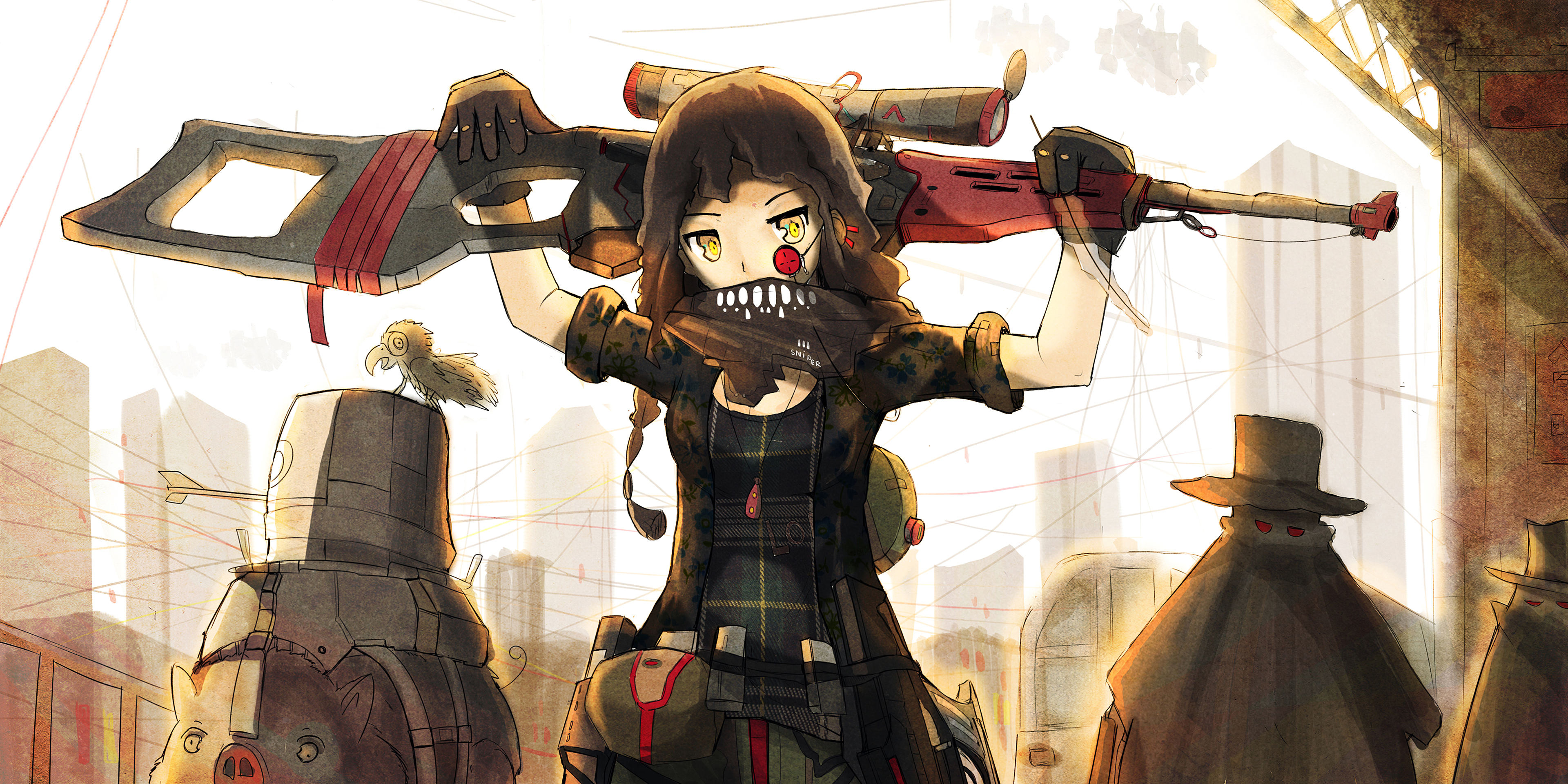 Anime Sniper Girl Wallpapers