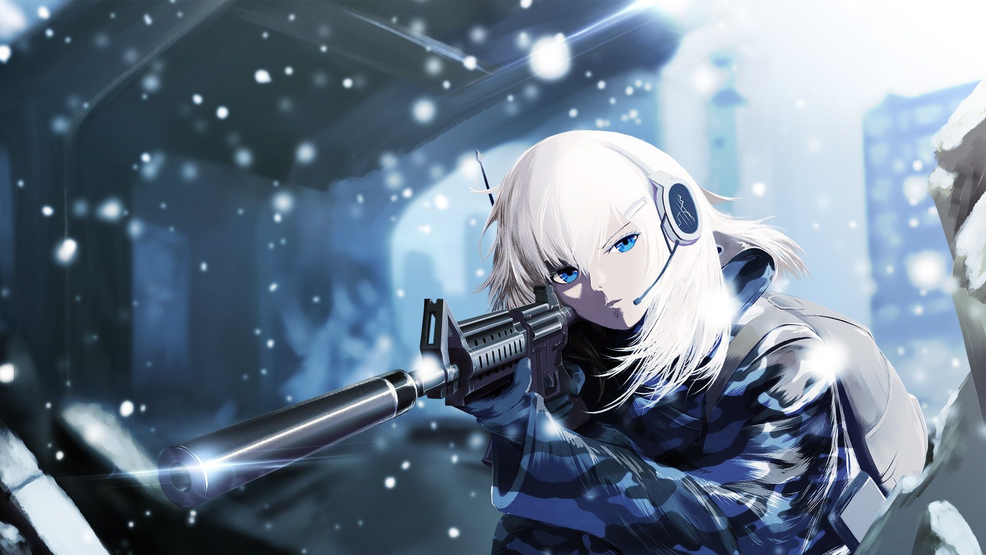 Anime Sniper Girl Wallpapers