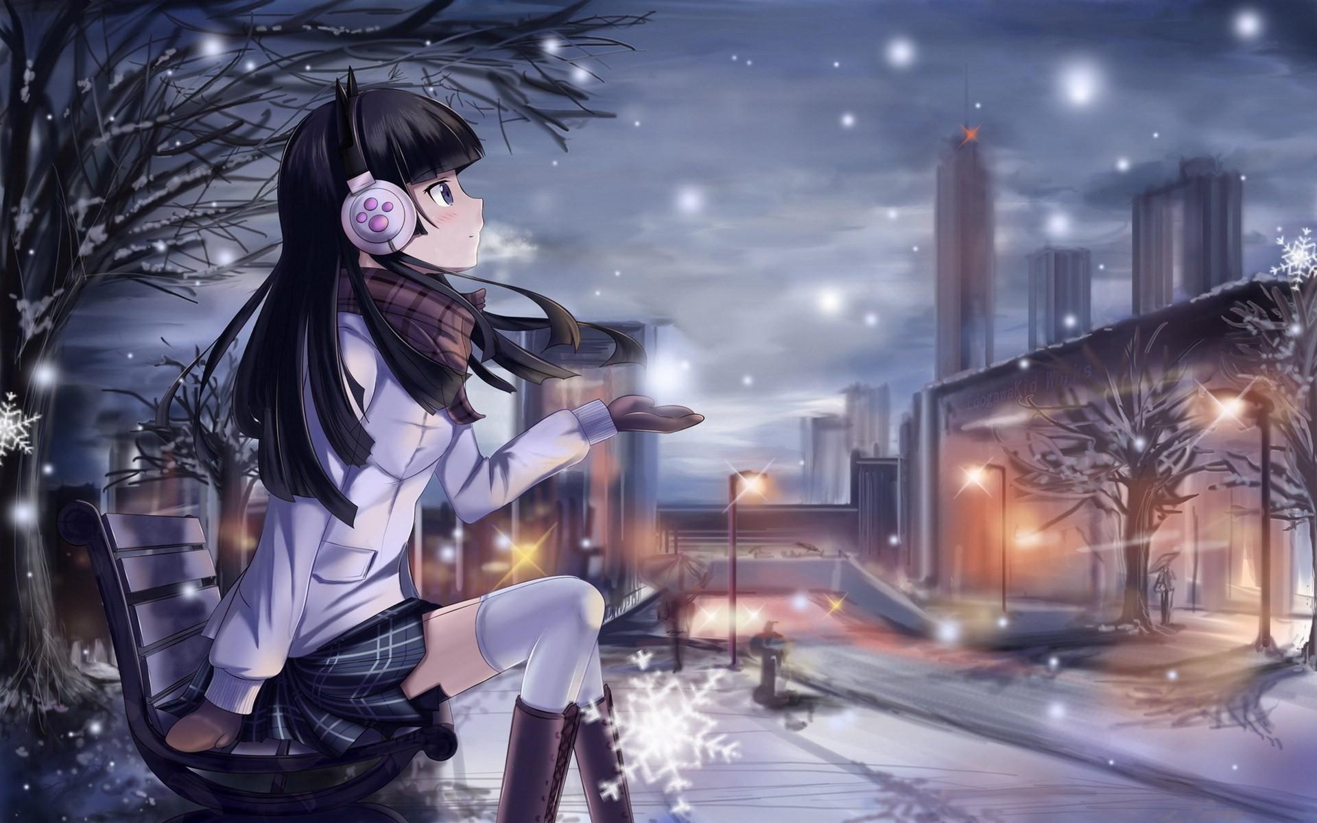 Anime Snow Wallpapers