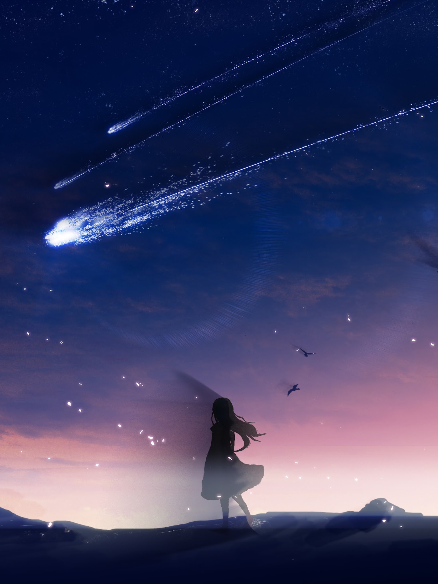 Anime Starry Sky Wallpapers