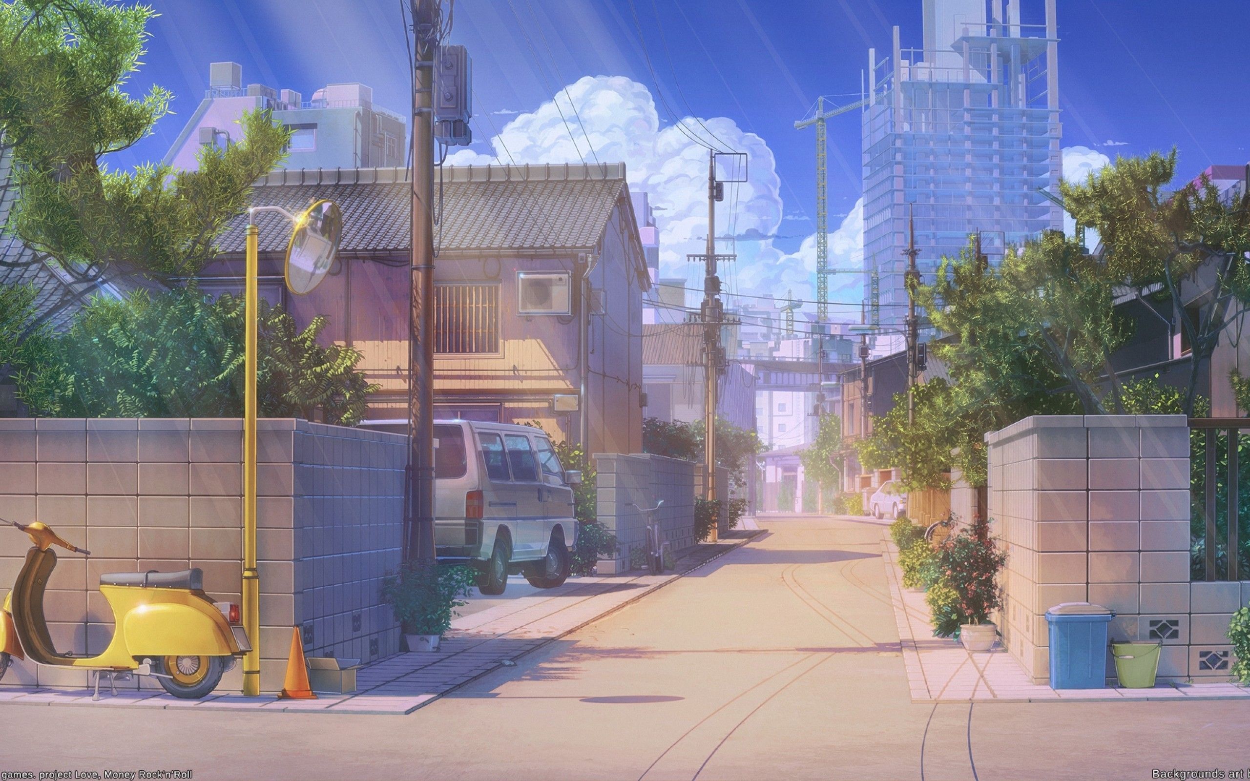 Anime Street 4K Wallpapers