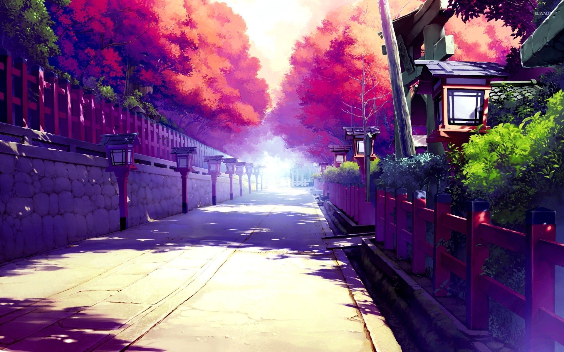 Anime Street 4K Wallpapers