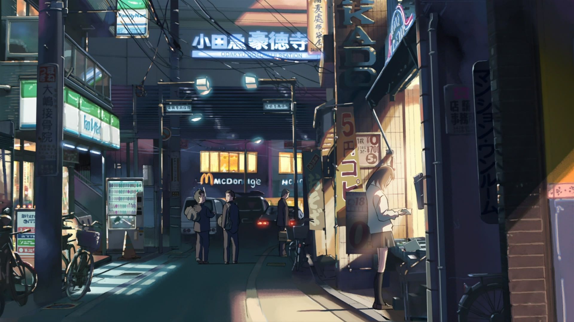 Anime Street 4K Wallpapers