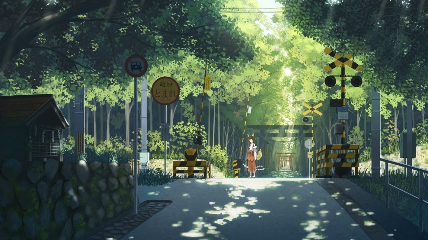 Anime Street 4K Wallpapers