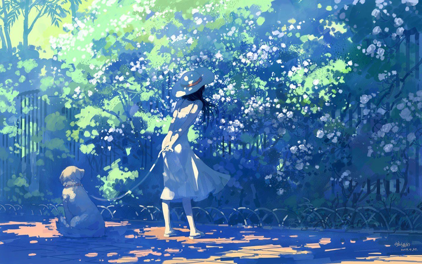 Anime Summer Scenery Wallpapers