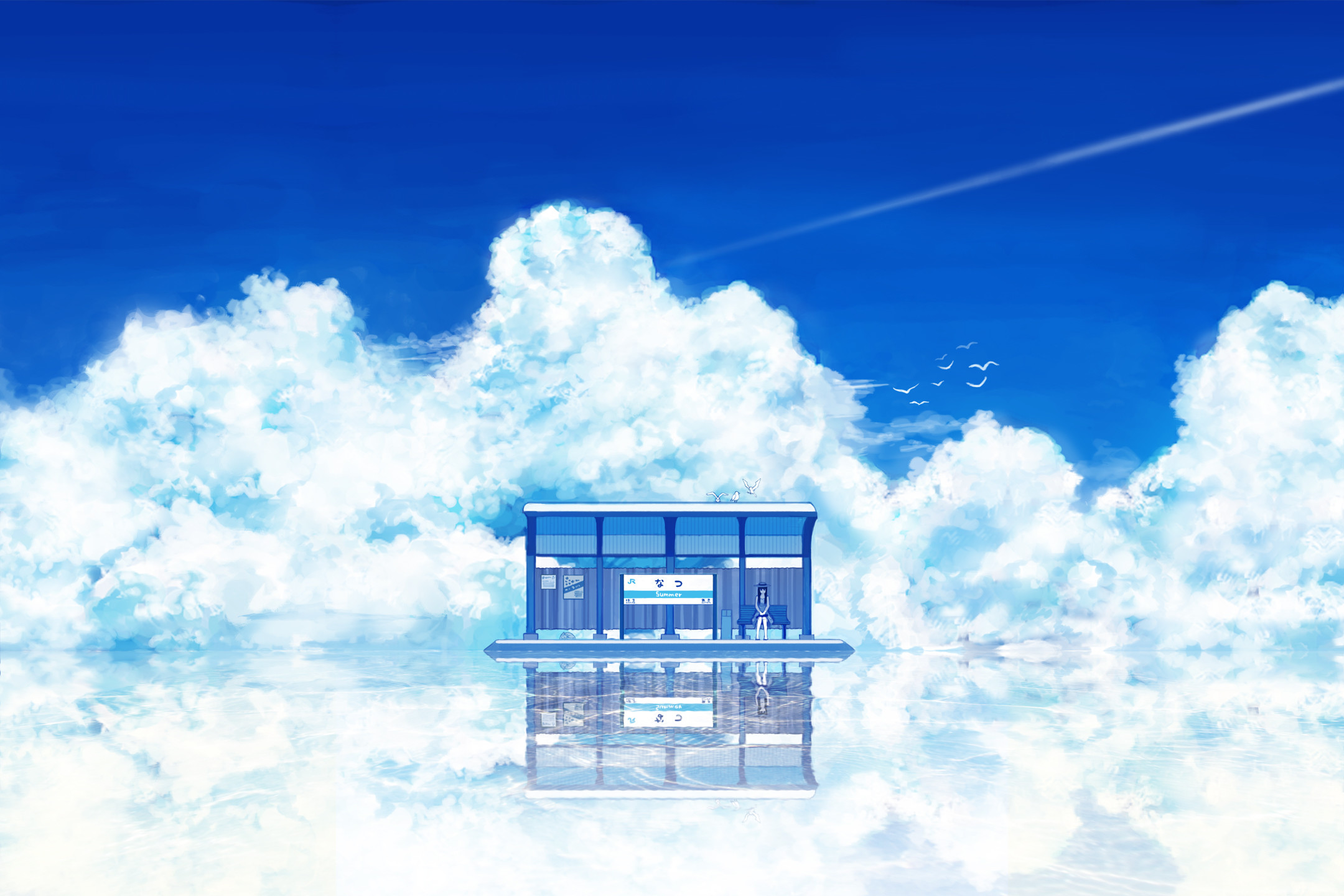 Anime Summer Scenery Wallpapers