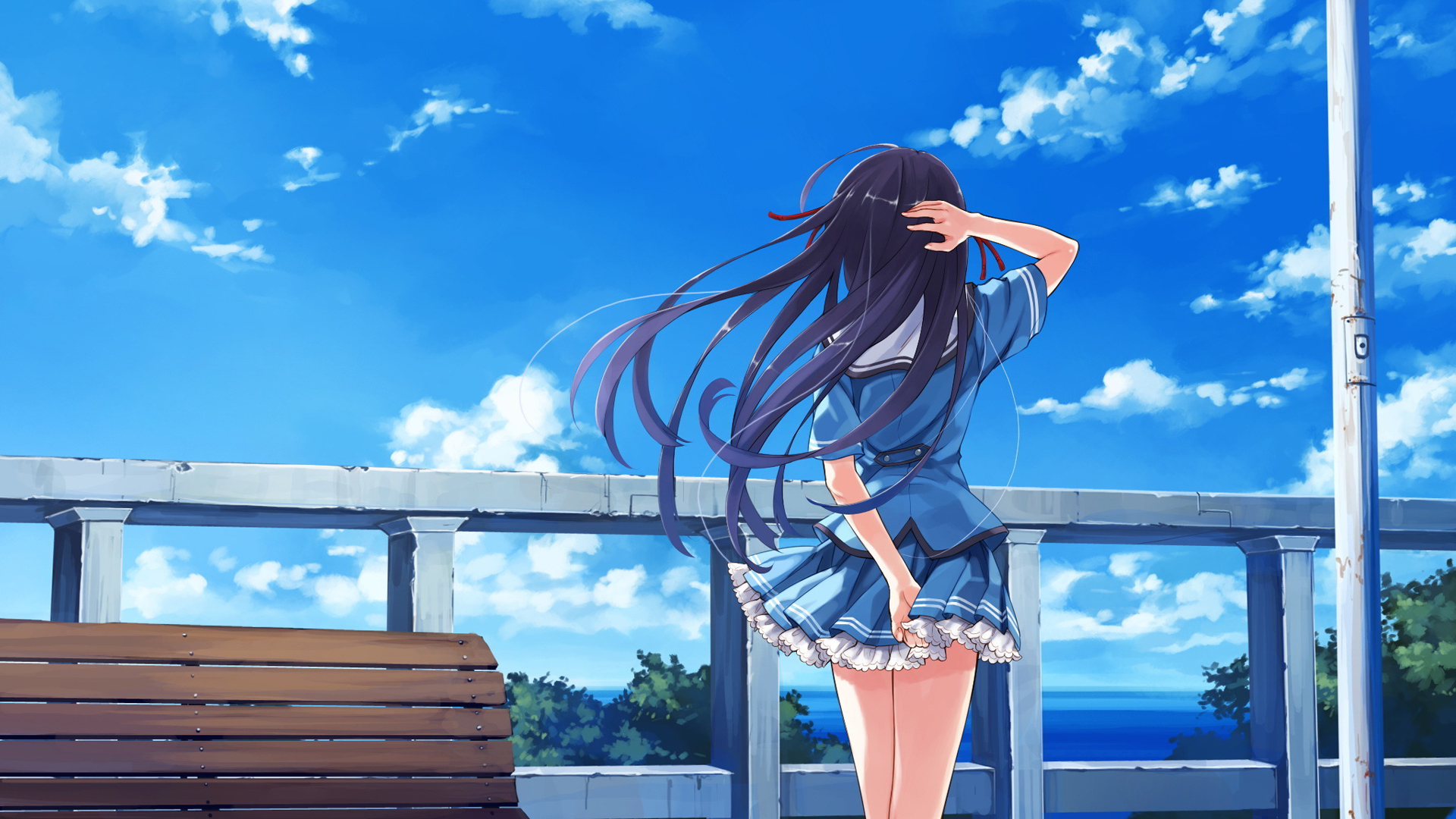 Anime Summer Scenery Wallpapers