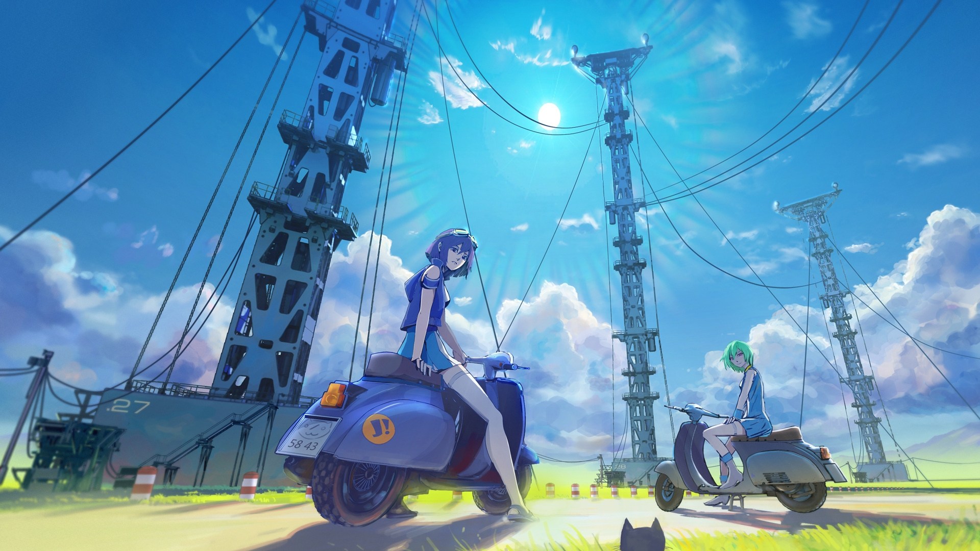 Anime Summer Scenery Wallpapers