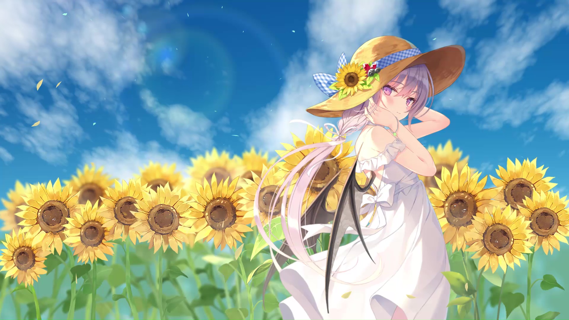 Anime Sunflower Wallpapers