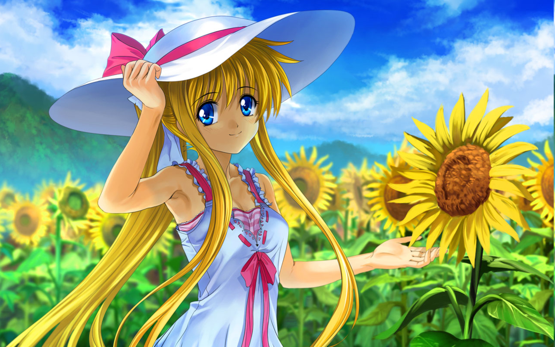 Anime Sunflower Wallpapers