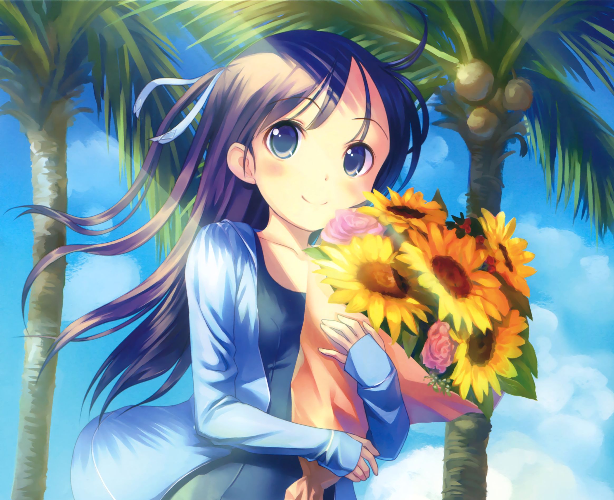 Anime Sunflower Wallpapers
