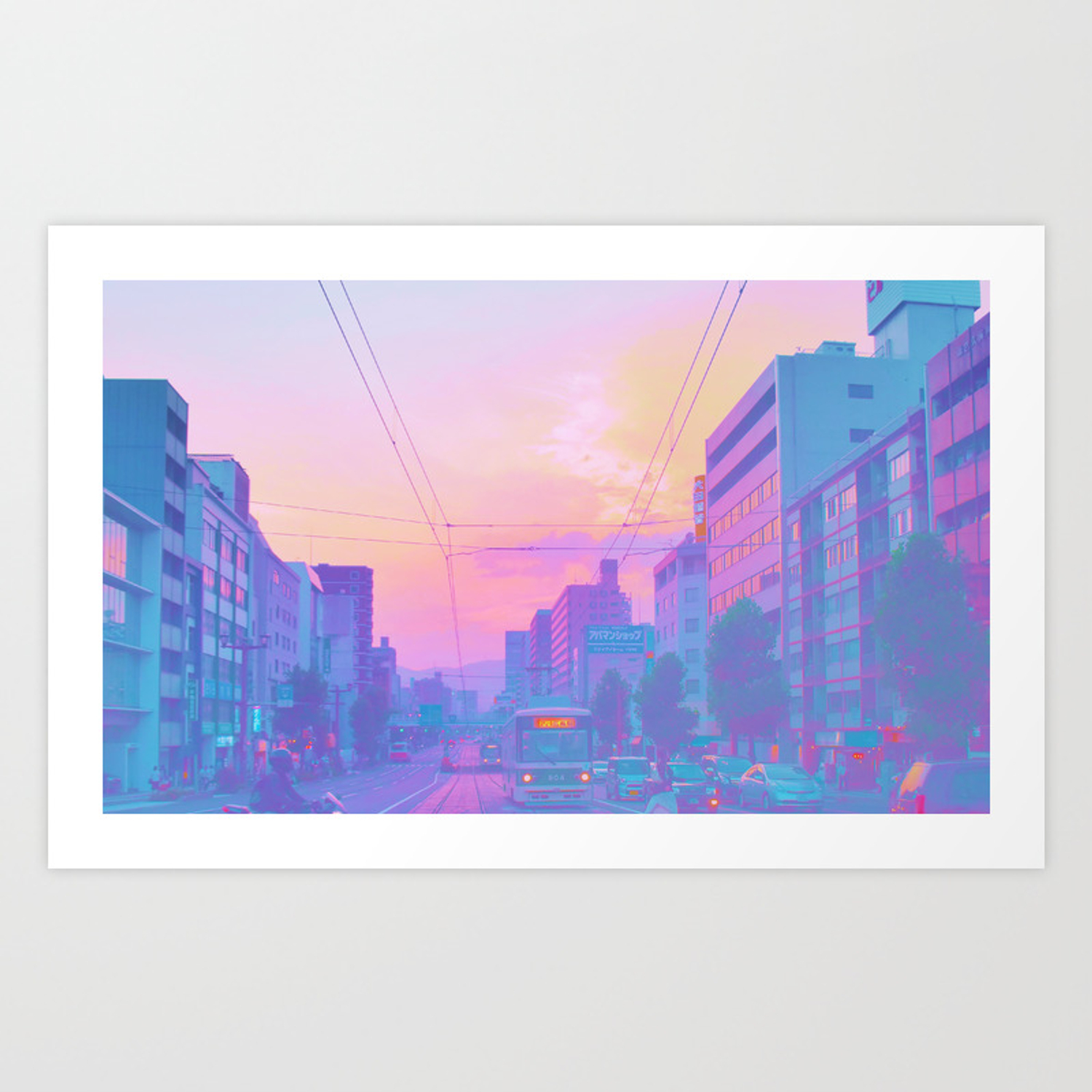 Anime Sunset Original Art Wallpapers