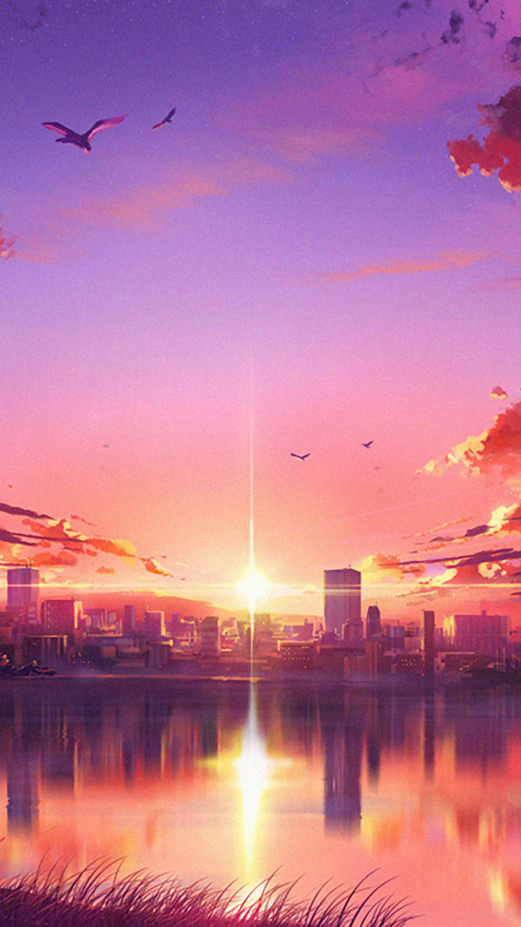 Anime Sunset Wallpapers