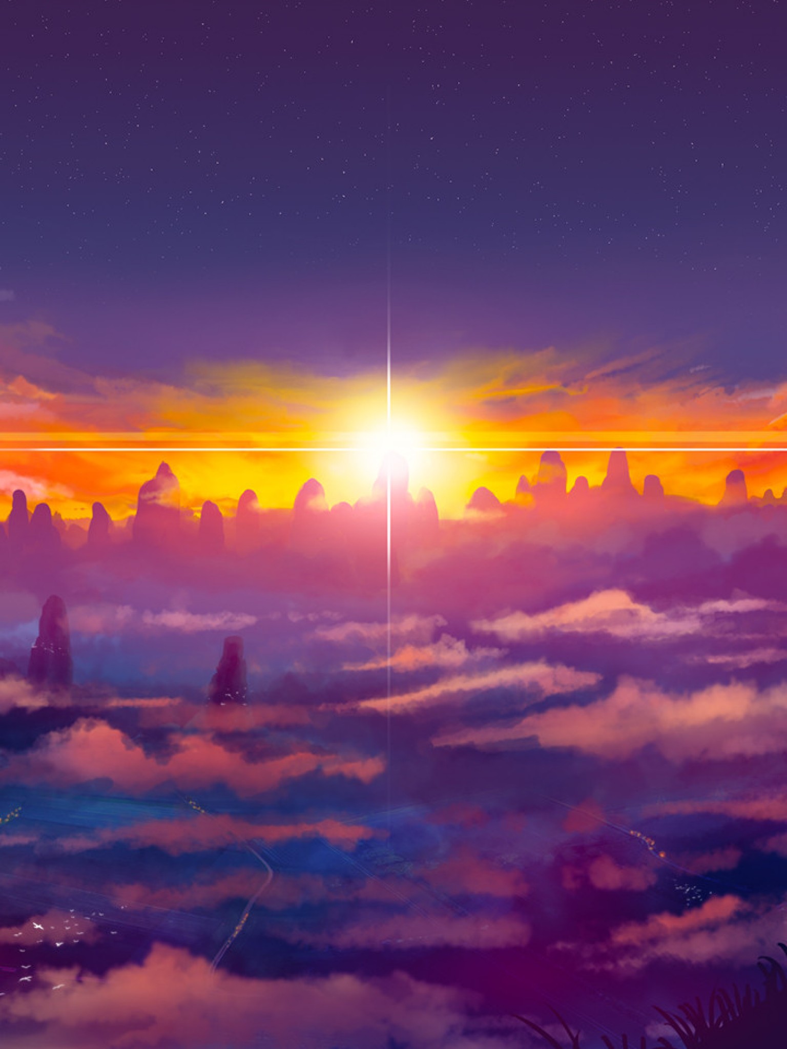 Anime Sunset Wallpapers