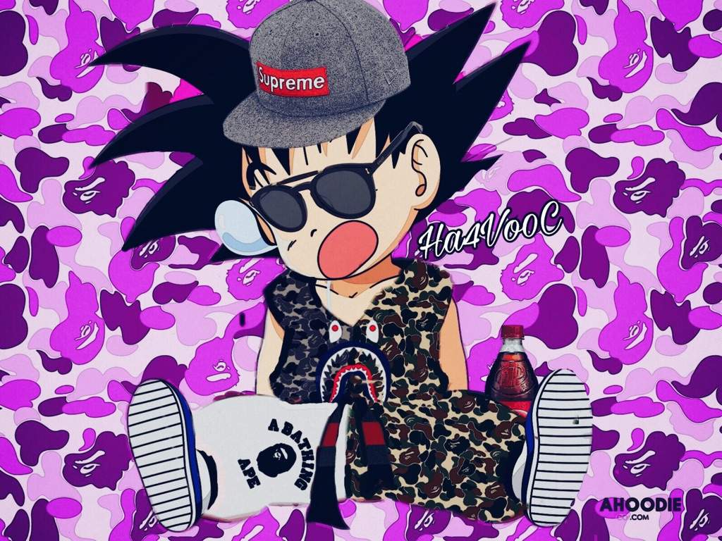 Anime Supreme Bape Desktop Wallpapers