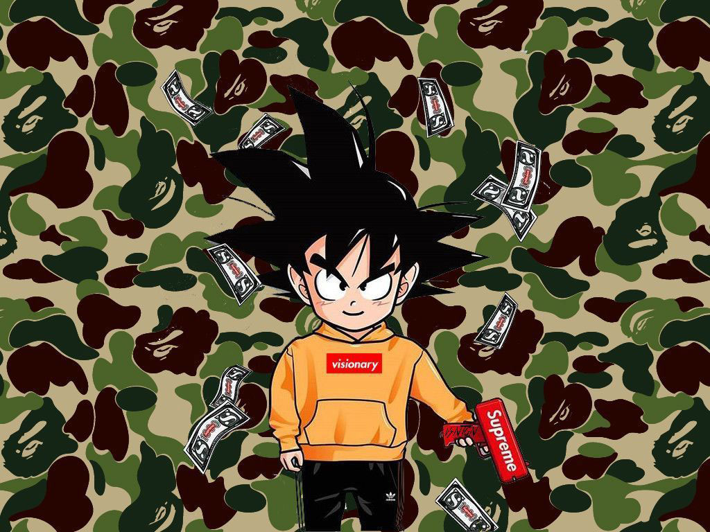 Anime Supreme Bape Desktop Wallpapers