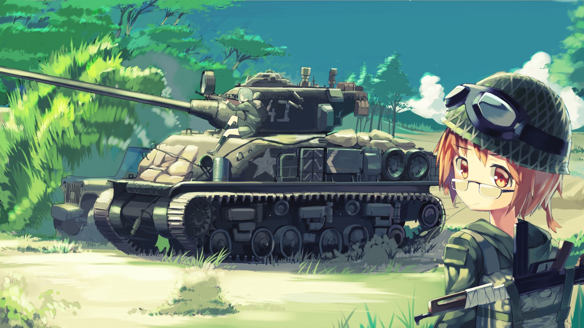 Anime Tanks Wallpapers