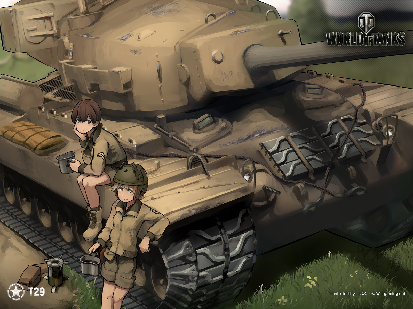 Anime Tanks Wallpapers