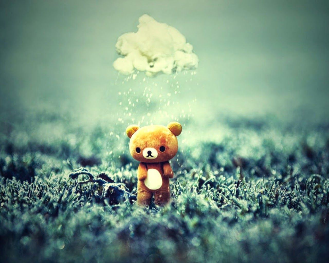 Anime Teddy Bear Wallpapers