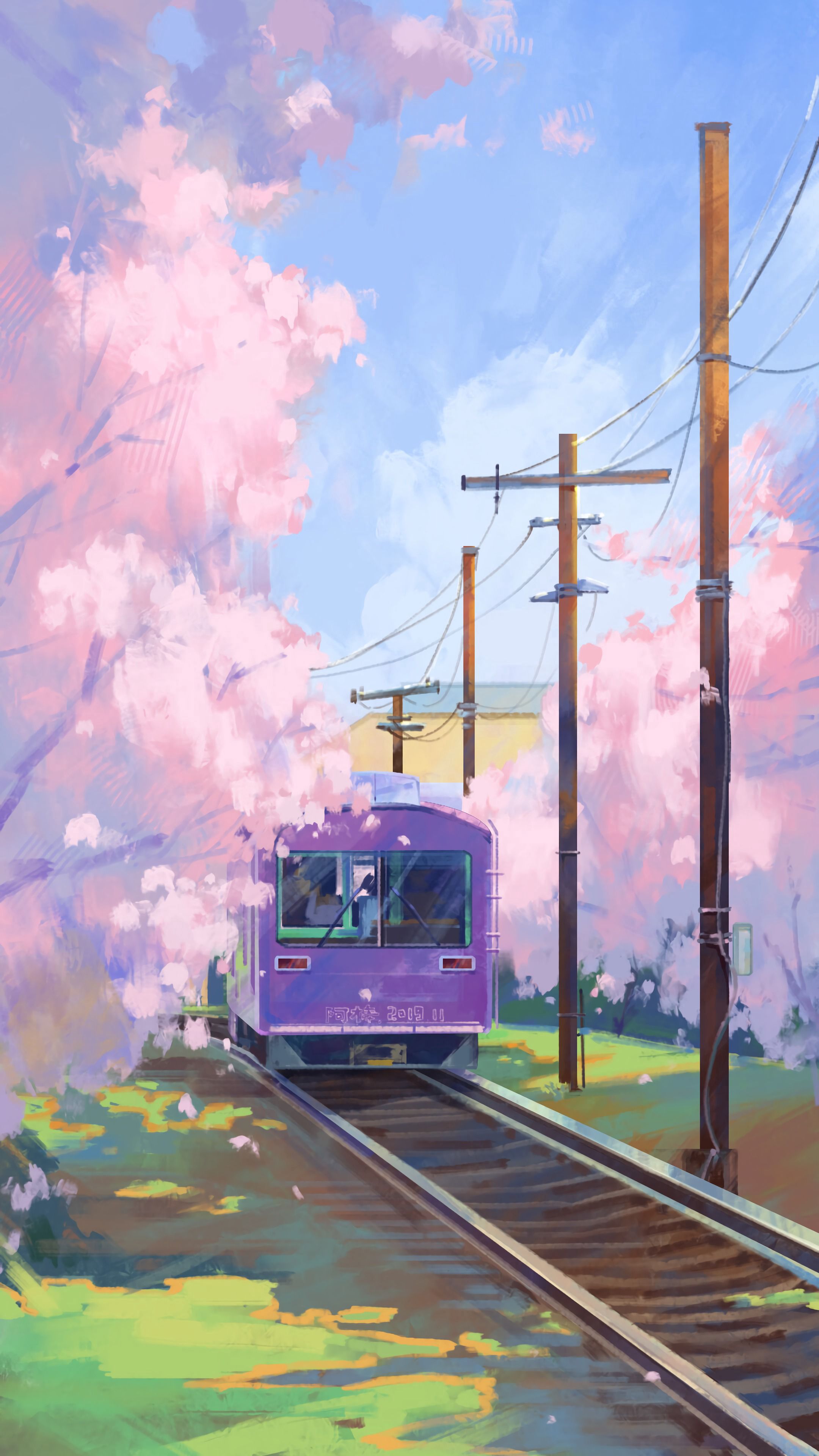 Anime Train Wallpapers