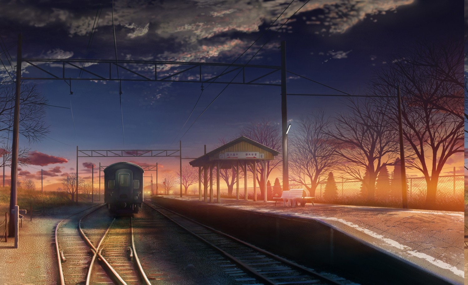 Anime Train Wallpapers