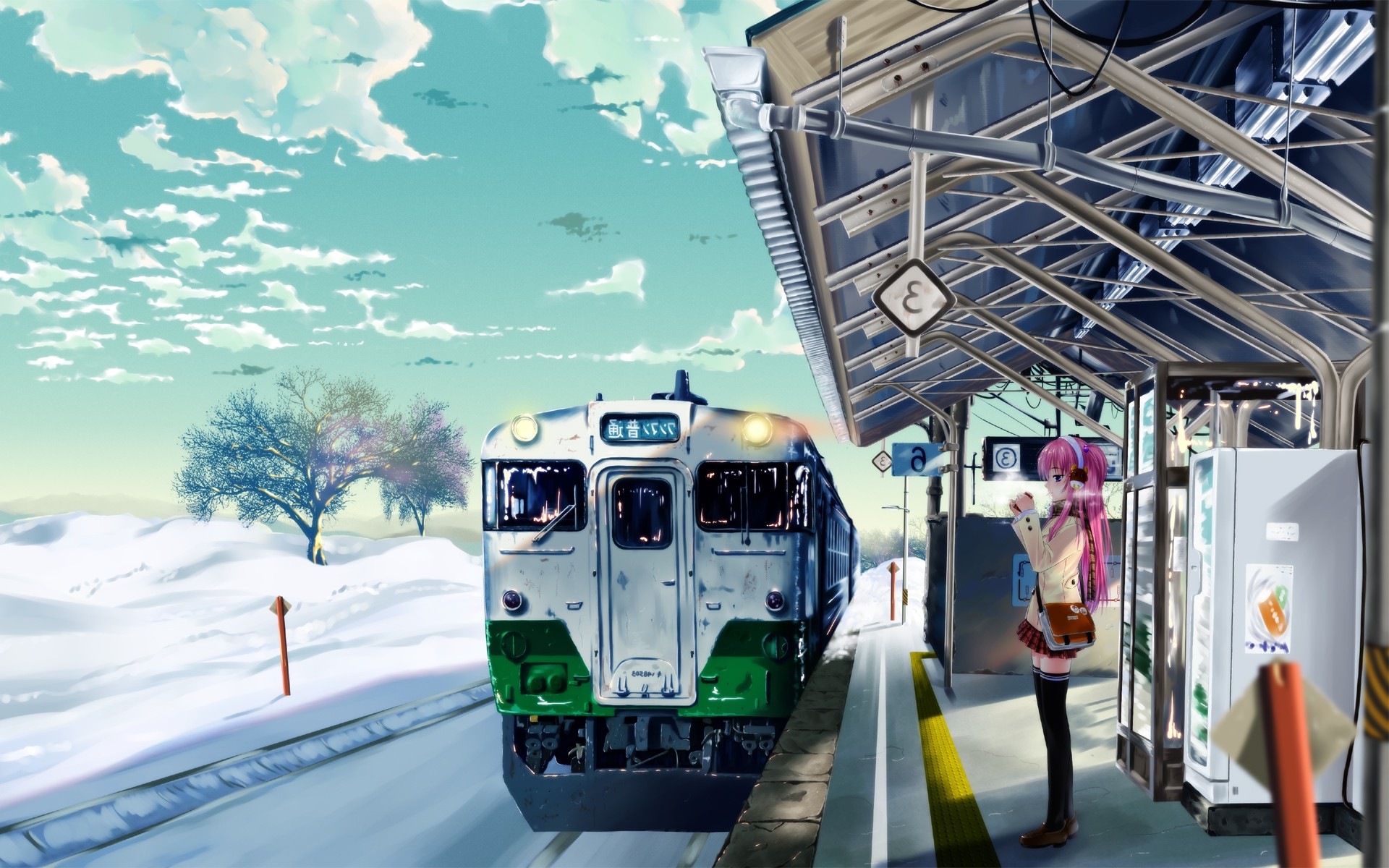 Anime Train Wallpapers