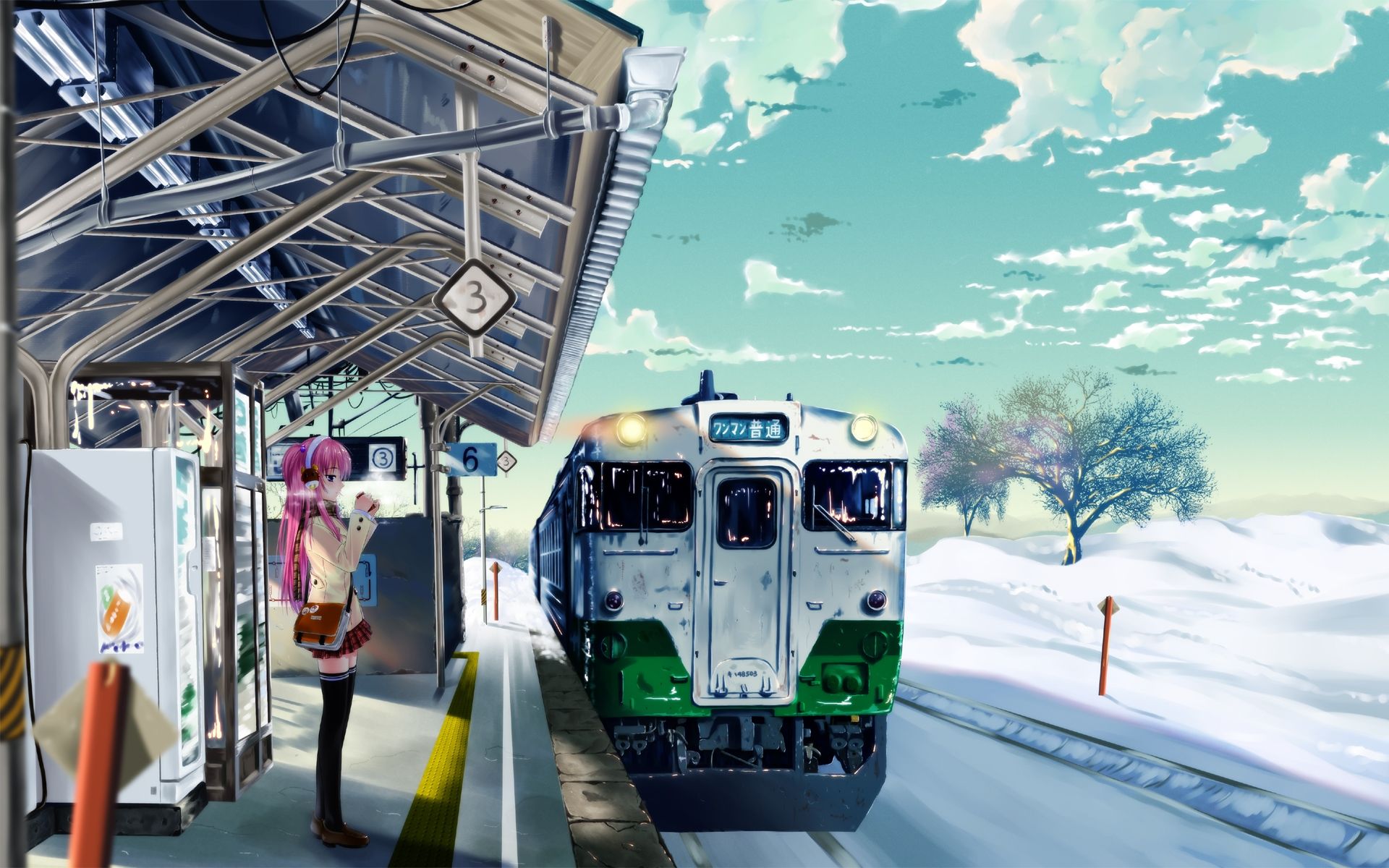 Anime Train Wallpapers