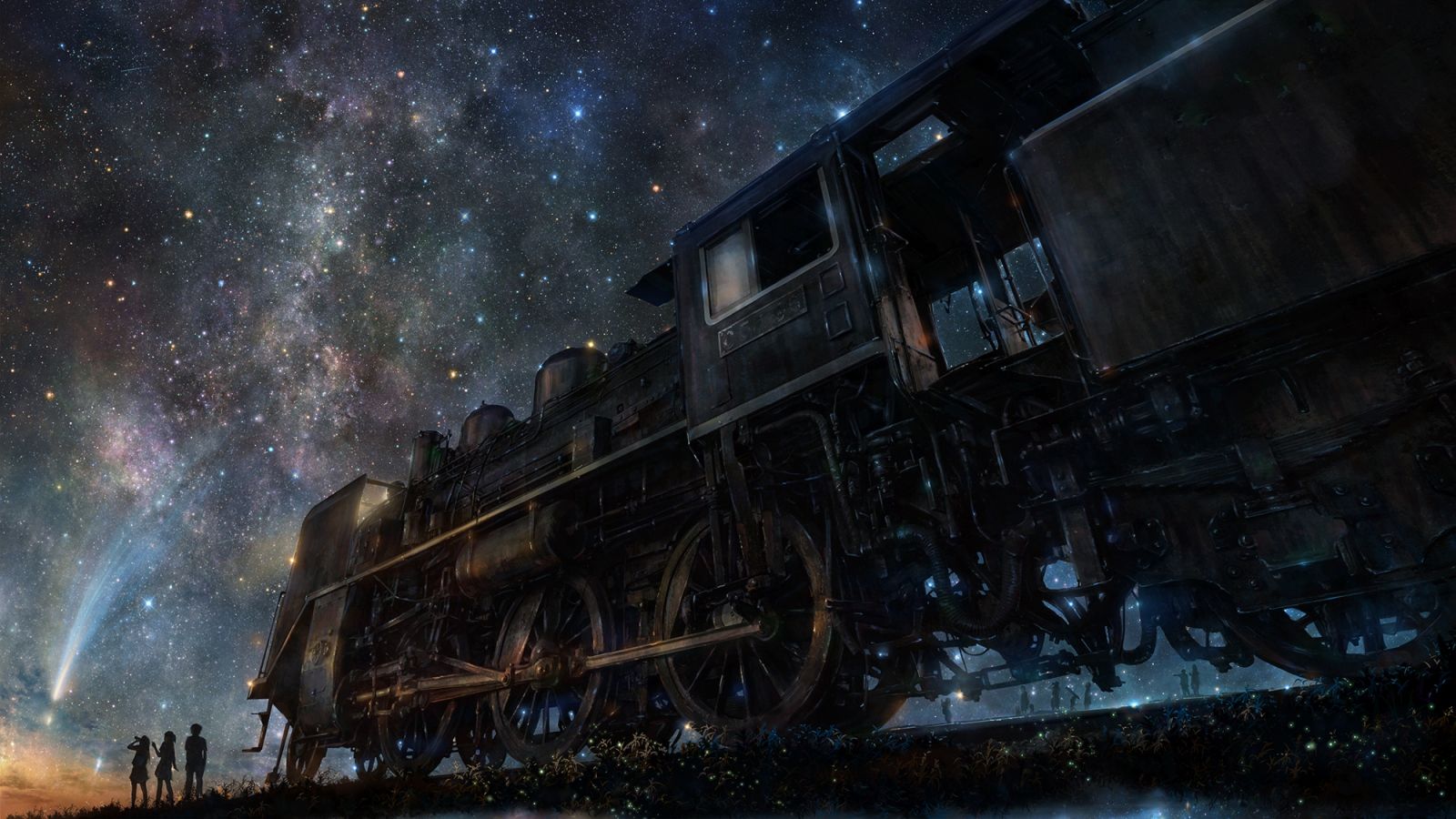 Anime Train Wallpapers