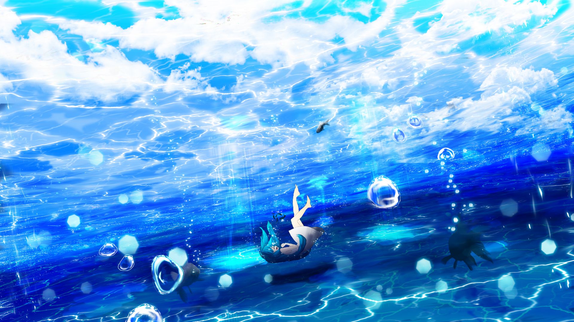 Anime Underwater Wallpapers