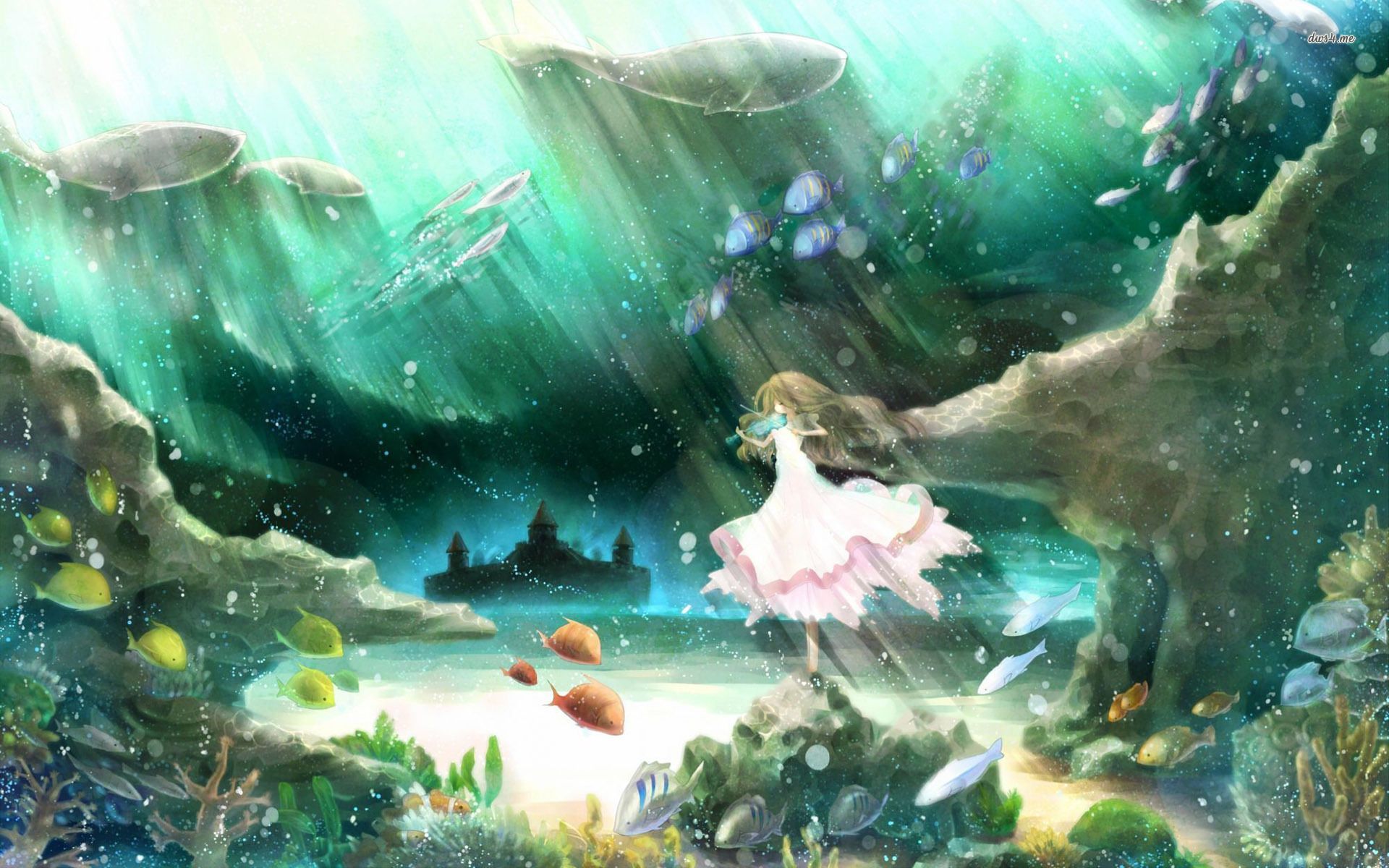 Anime Underwater Wallpapers