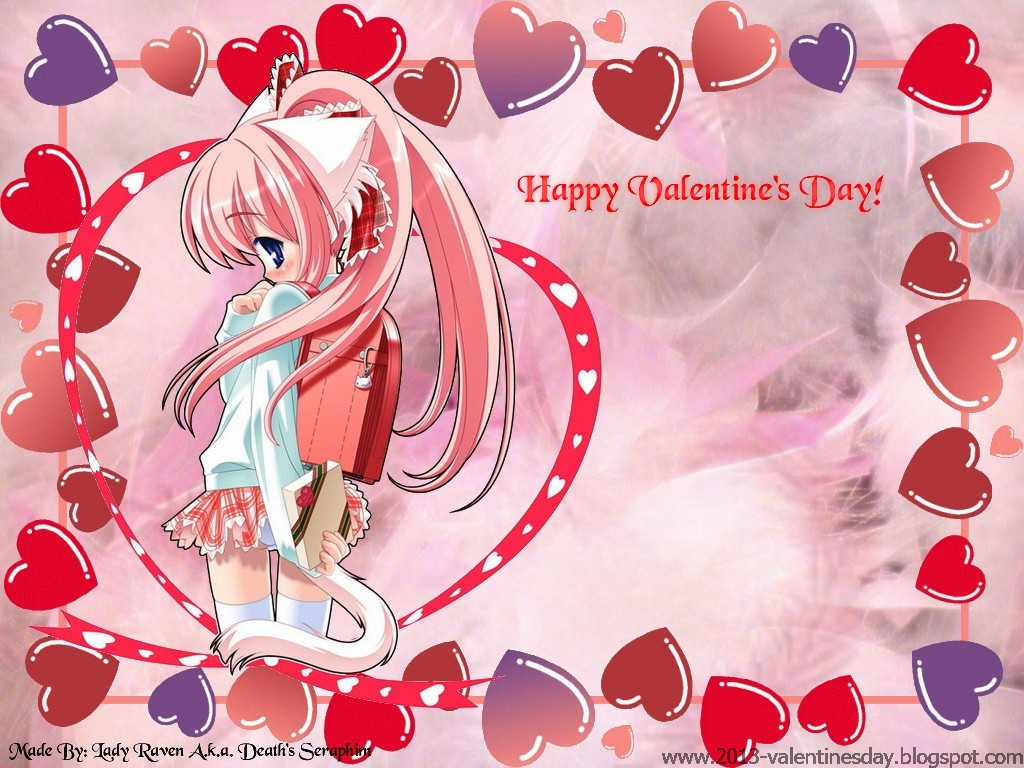 Anime Valentines Day Desktop Wallpapers