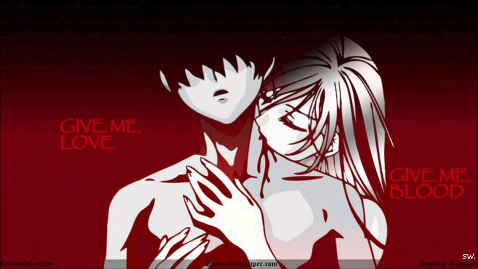 Anime Vampire Love Wallpapers