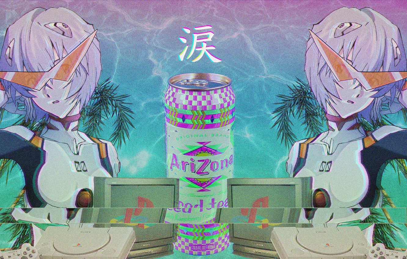 Anime Vaporwave Desktop Wallpapers