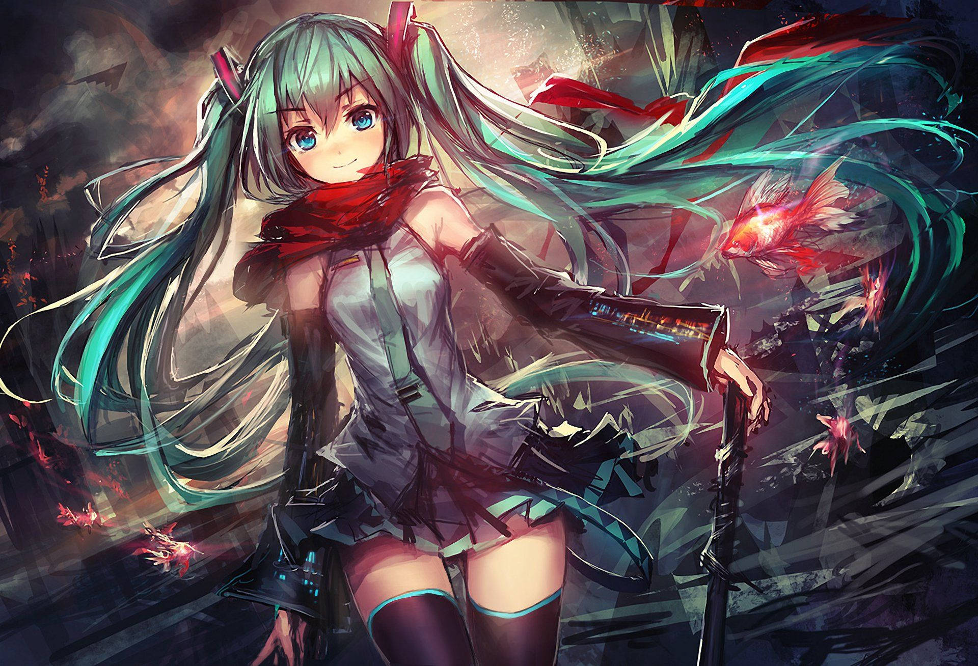 Anime Vocaloid Hatsune Miku Rt Wallpapers