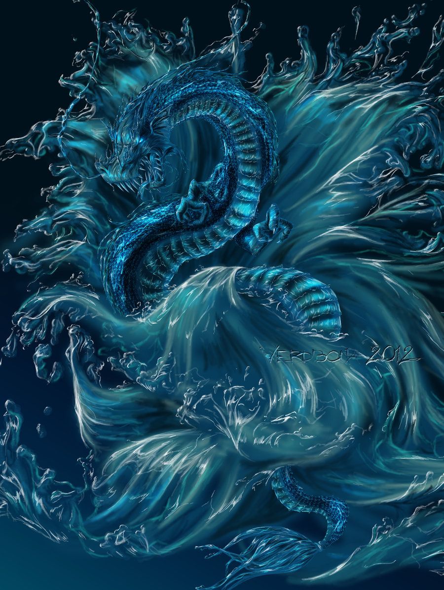 Anime Water Dragon Wallpapers