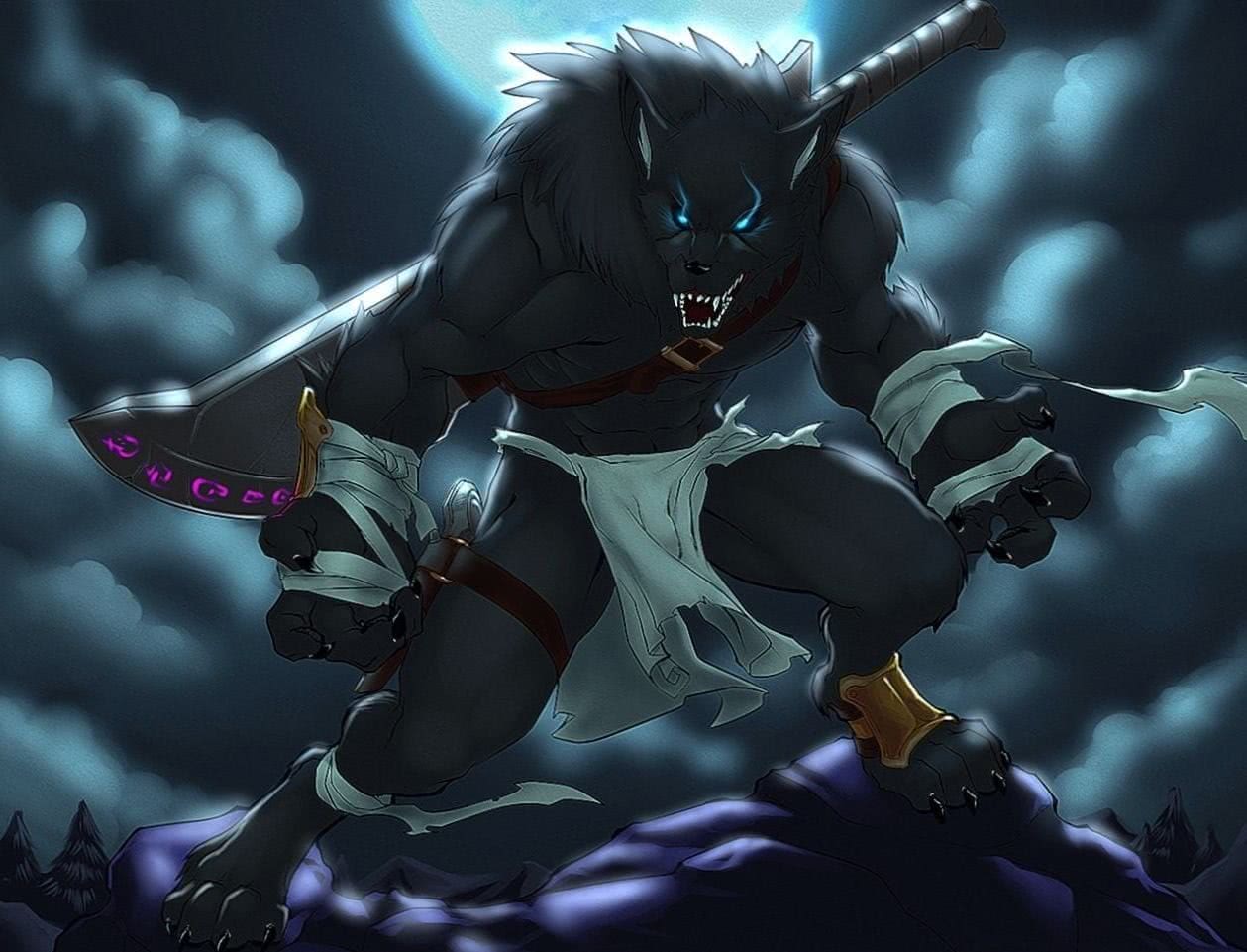 Anime Werewolf Wallpapers