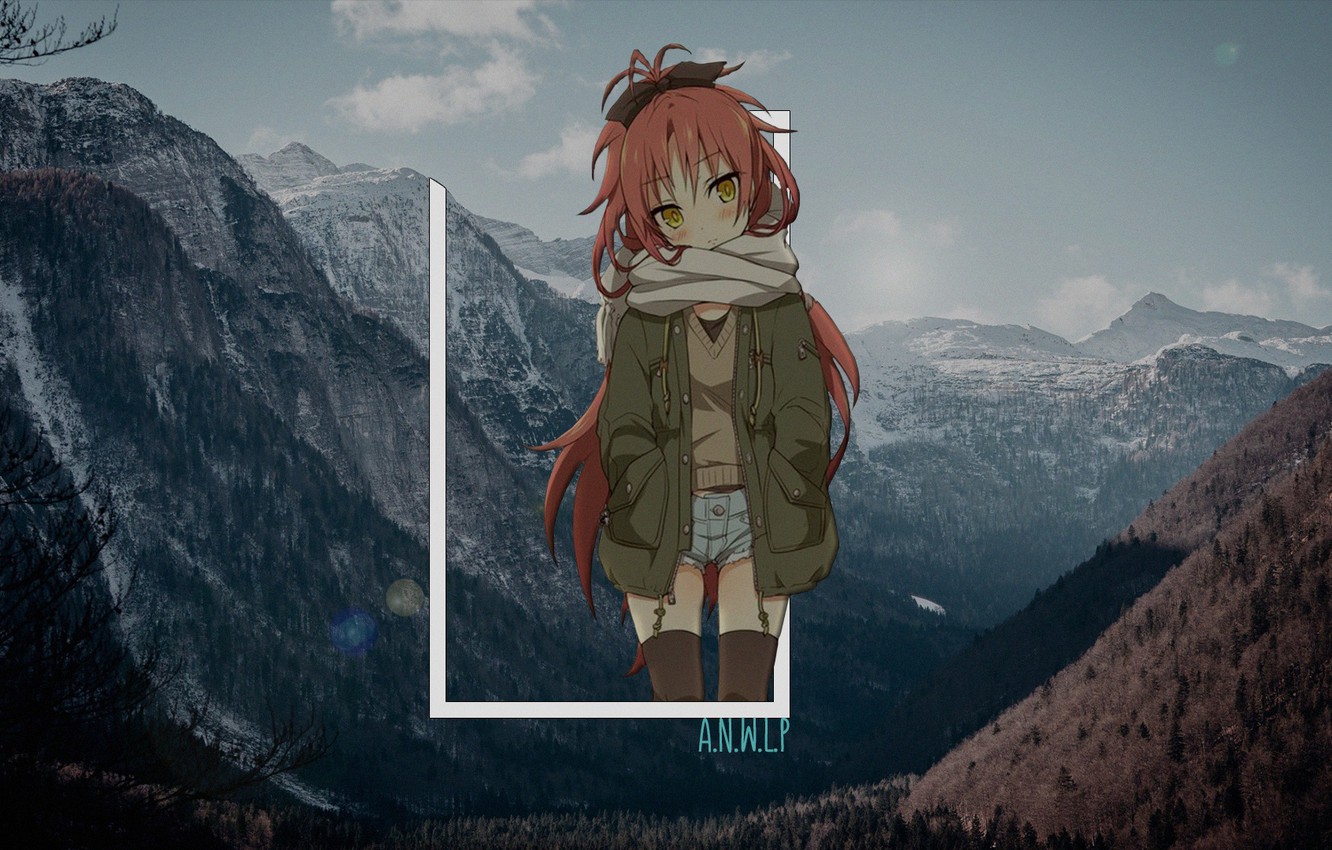 Anime Winter Mountain Wallpapers