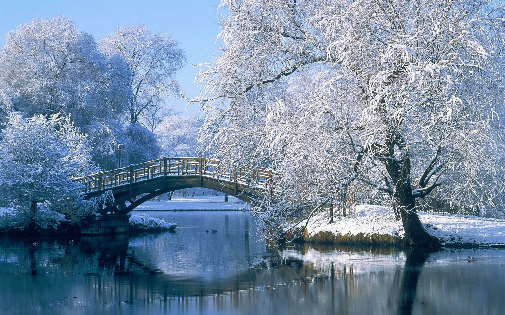 Anime Winter Scenery Wallpapers