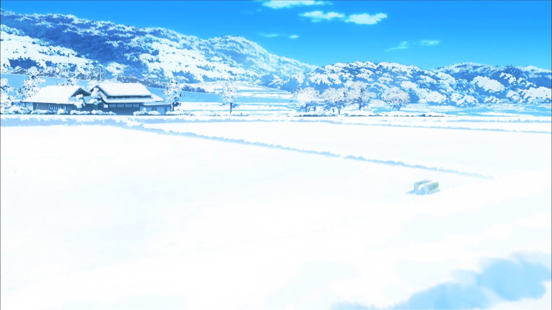 Anime Winter Scenery Wallpapers