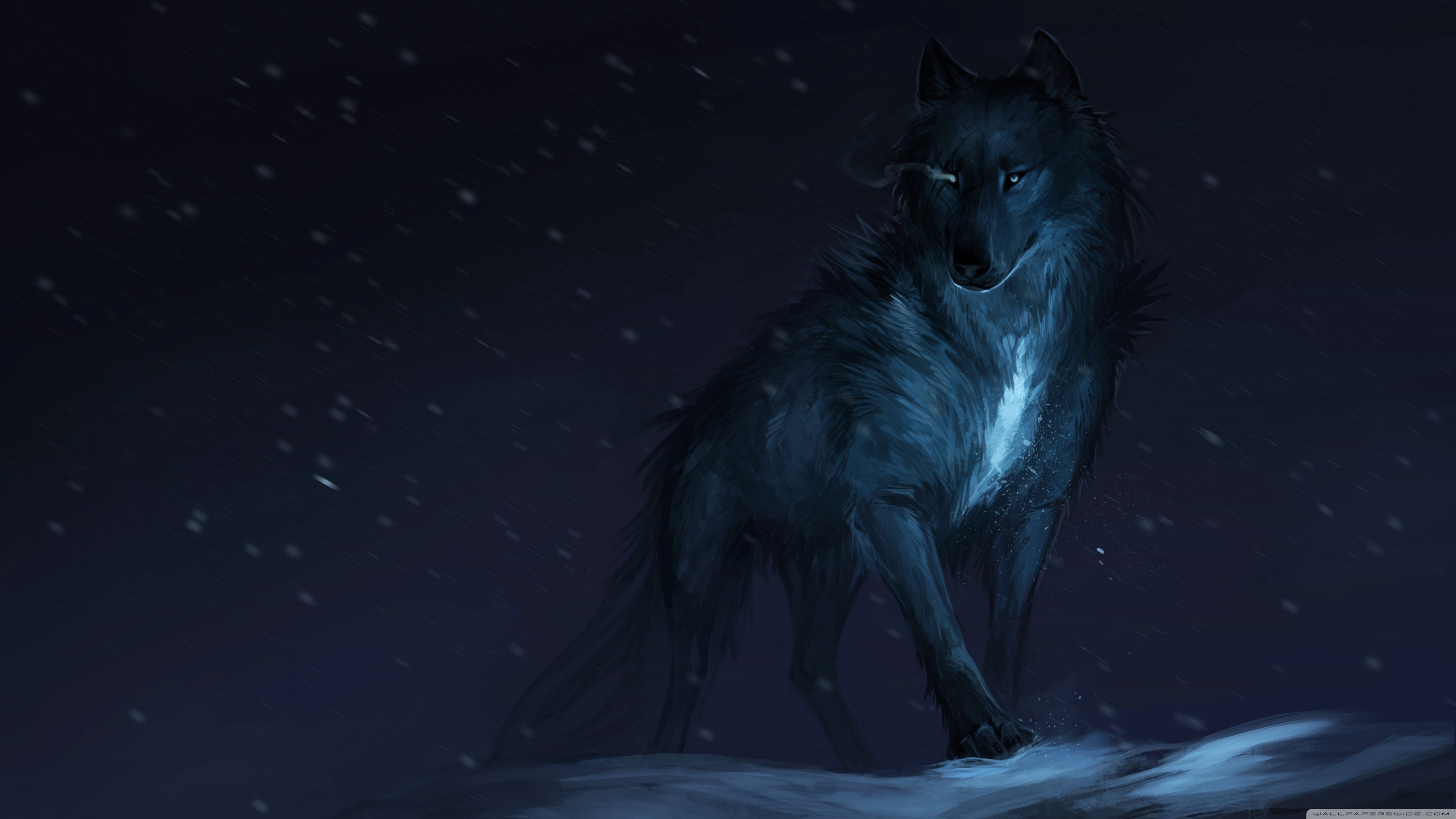 Anime Wolf Art Wallpapers